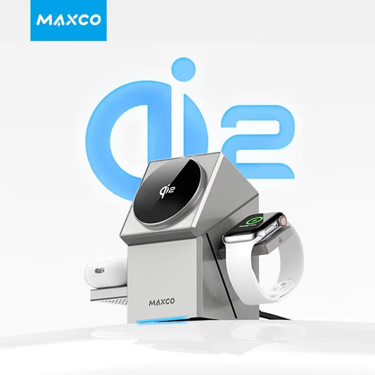 Qi2 3-in-1 Wireless Dock Charger
